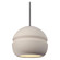 Small Sphere 1-Light LED Pendant (254|CER-6410-BIS-DBRZ-BKCD-LED1-700)