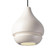 Arabesque 1-Light Pendant (254|CER-6400-MAT-NCKL-BKCD)