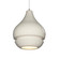 Arabesque 1-Light LED Pendant (254|CER-6400-CRK-NCKL-WTCD-LED1-700)