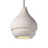 Arabesque 1-Light Pendant (254|CER-6400-BIS-DBRZ-BKCD)