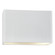 Small ADA Wide Rectangle LED Wall Sconce - Closed Top (254|CER-5640-WHT-LED1-1000)