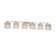 Regency 6-Light Bath Bar (254|GLA-8436-30-LACE-NCKL)