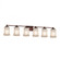 Tetra 6-Light LED Bath Bar (254|GLA-8426-16-WTFR-DBRZ-LED6-4200)
