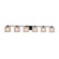Era 6-Light Bath Bar (254|FSN-8446-30-FRCR-MBLK)