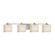Era 4-Light LED Bath Bar (254|PNA-8444-55-WAVE-NCKL-LED4-2800)