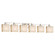 Tetra 6-Light LED Bath Bar (254|PNA-8426-55-WAVE-NCKL-LED6-4200)
