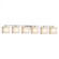 Regency 6-Light Bath Bar (254|FSN-8436-55-WEVE-NCKL)