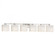 Regency 6-Light LED Bath Bar (254|FSN-8436-55-RBON-NCKL-LED6-4200)