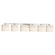 Regency 6-Light Bath Bar (254|FSN-8436-55-OPAL-NCKL)
