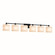 Tetra 6-Light Bath Bar (254|FSN-8426-30-OPAL-MBLK)