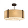 Reveal 18'' LED Drum Pendant (254|FAB-9511-CREM-DBRZ-LED4-2800)
