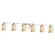 Tetra 6-Light Bath Bar (254|ALR-8426-10-NCKL)