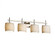 Union 4-Light LED Bath Bar (254|POR-8414-30-WAVE-NCKL-LED4-2800)