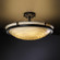 24'' LED Semi-Flush Bowl w/ Ring (254|PNA-9682-35-WAVE-DBRZ-LED5-5000)