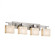 Aero 4-Light LED Bath Bar (254|PNA-8704-55-WAVE-NCKL-LED4-2800)