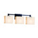 Tetra 3-Light Bath Bar (254|PNA-8423-55-WAVE-MBLK)