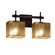 Union 2-Light Bath Bar (254|FSN-8412-55-MROR-DBRZ)