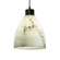 Large 1-Light LED Pendant (254|FAL-8814-18-DBRZ-BKCD-LED1-700)