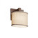 Modular 1-Light Wall Sconce (ADA) (254|FAB-8931-30-CREM-DBRZ)