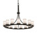 Dakota 21-Light 1-Tier Ring LED Chandelier (254|CLD-8716-10-MBLK-LED21-14700)