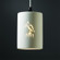 Sun Dagger Small Cylinder Pendant (254|CER-9620-BIS-LED1-700)