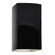 Large ADA LED Rectangle - Closed Top (254|CER-5950-BLK-LED1-1000)