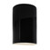 Small LED Cylinder - Open Top & Bottom (254|CER-0945-BLK-LED1-1000)