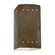 Small LED Rectangle w/ Perfs - Open Top & Bottom (Outdoor) (254|CER-0925W-SLTR-LED1-1000)