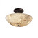 14'' LED Semi-Flush Bowl (254|ALR-9690-35-MBLK-LED2-2000)