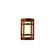 Small Craftsman Window - Open Top & Bottom (254|CER-7485-HMCP)