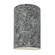 Small ADA Cylinder w/ Perfs - Closed Top (Outdoor) (254|CER-5990W-GRAN)