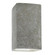 Large ADA Rectangle - Closed Top (Outdoor) (254|CER-5950W-TRAM)