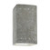 Small ADA Rectangle w/ Perfs - Closed Top (254|CER-5920-TRAM)
