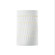Small Cactus Cylinder - Open Top & Bottom (254|CER-2285-WHT)