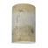 Small Cylinder w/ Perfs - Closed Top (Outdoor) (254|CER-0990W-TRAG)