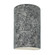 Small Cylinder - Open Top & Bottom (254|CER-0945-GRAN)
