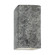 Small Rectangle - Open Top & Bottom (Outdoor) (254|CER-0915W-GRAN)