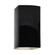 Small Rectangle - Open Top & Bottom (254|CER-0915-BLK)