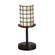 Dakota 1-Light Table Lamp (Short) (254|WGL-8798-10-GRCB-MBLK)