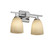 Aero 2-Light Bath Bar (254|FSN-8702-15-WEVE-NCKL)