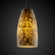Small 1-Light Pendant (254|ALR-8816-28-MBLK)