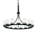 Dakota 21-Light 1-Tier Ring Chandelier (254|CLD-8716-10-MBLK)