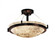 18'' Round Semi-Flush Bowl w/ Ring (254|ALR-9681-35-DBRZ)