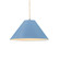 Large Avola 1-Light Pendant (254|CER-6645-SKBL-NCKL-BEIG-TWST-LED1-700)