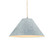 Large Avola LED 1-Light Pendant (254|CER-6645-CONC-NCKL-BEIG-TWST-LED1-700)