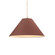 Large Avola 1-Light Pendant (254|CER-6645-CLAY-ABRS-BEIG-TWST)
