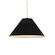 Large Avola 1-Light Pendant (254|CER-6645-BKMT-NCKL-BEIG-TWST)
