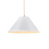 Large Avola 1-Light Pendant (254|CER-6645-BIS-NCKL-BEIG-TWST)
