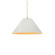 Small Avola 1-Light Pendant (254|CER-6640-MTGD-ABRS-BEIG-TWST)