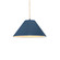 Small Avola 1-Light Pendant (254|CER-6640-MID-MBLK-BEIG-TWST-LED1-700)